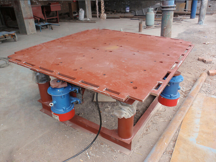 混凝土振动平台