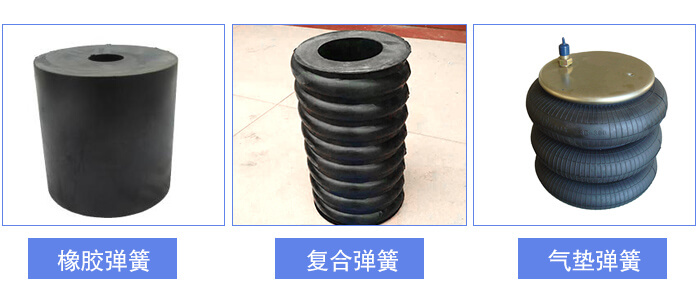 三维振动平台弹簧展示图